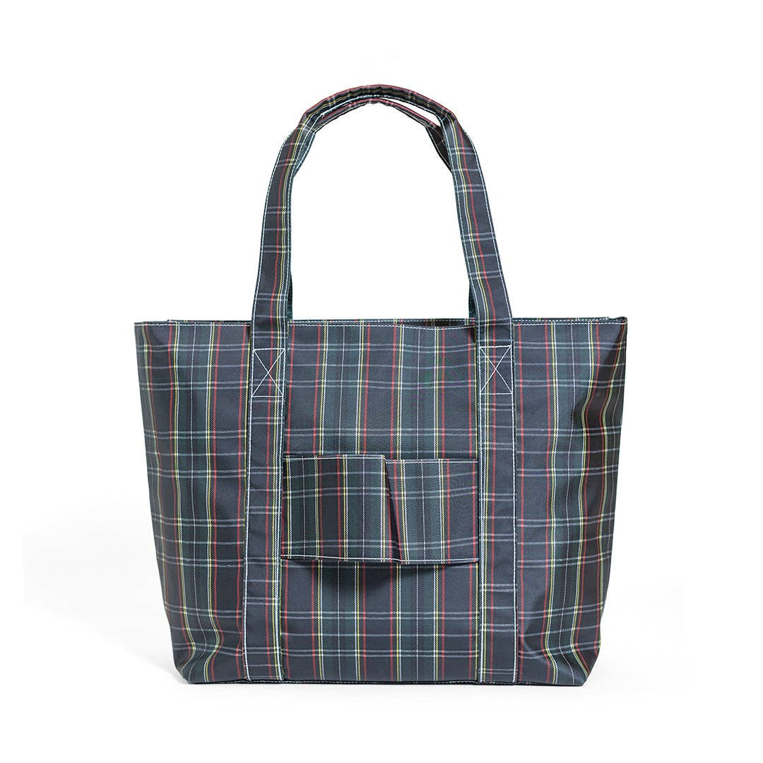 Jumbo Tote, Cambridge Plaid