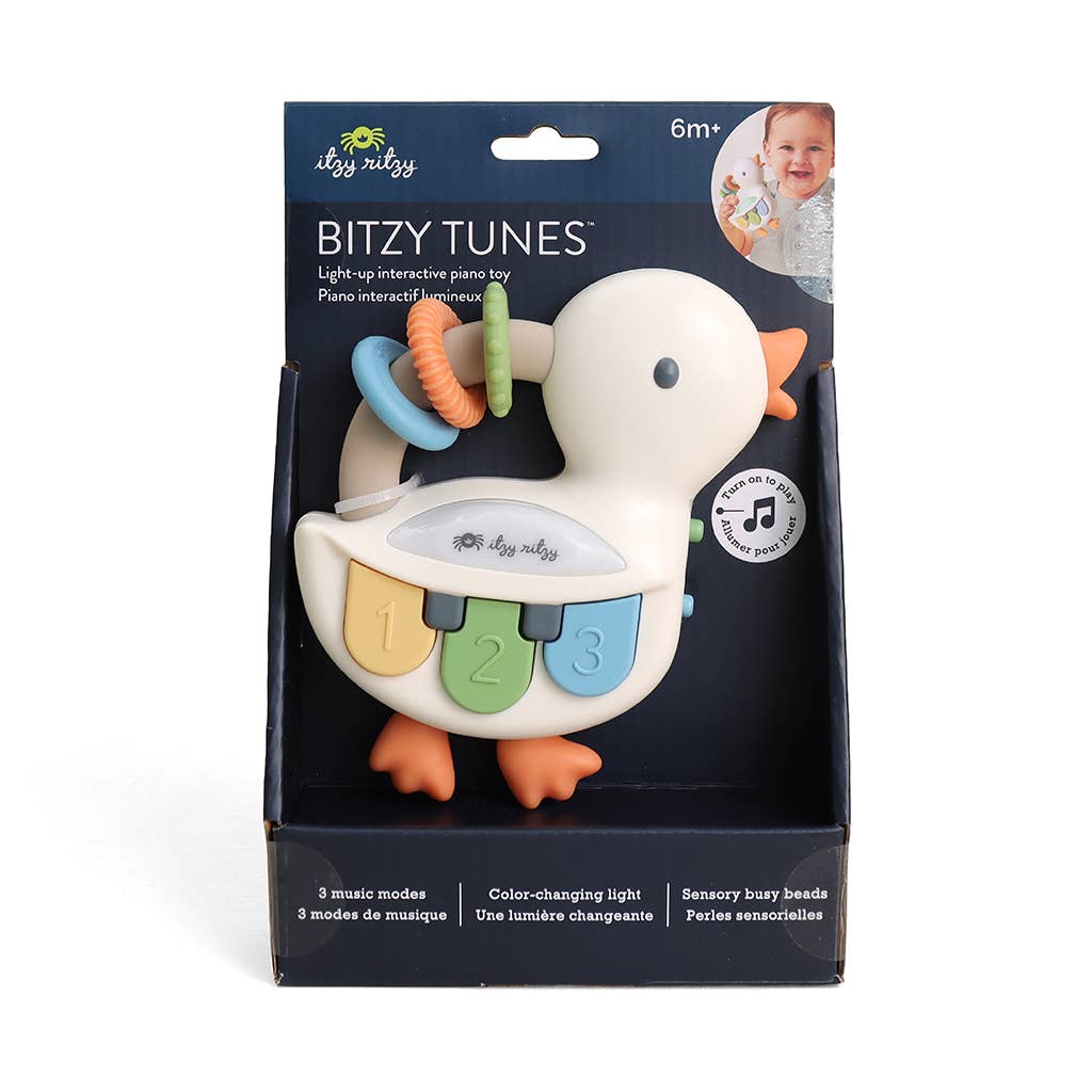 *NEW* Bitzy Tunes™ Goose - Light-up Interactive Piano Toy