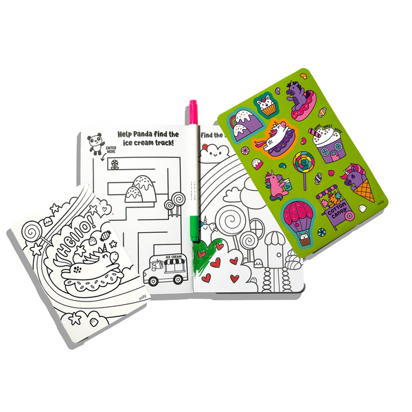 Let's Go!: Activity & Coloring Kit, Robo Dinos - Magpies Paducah