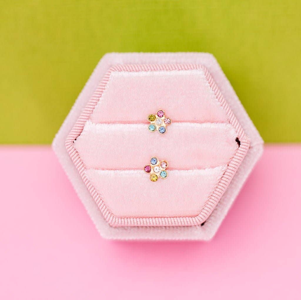 Rainbow Stud Earrings