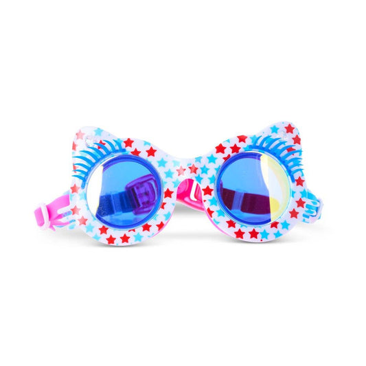 Swim Goggle, PURRFECTLY Patriotic - Magpies Paducah