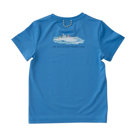 Performance Fishing Tee, Fishing Boat - Magpies Paducah