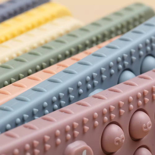 Telephone Silicone Pop-it  Teether - Magpies Paducah