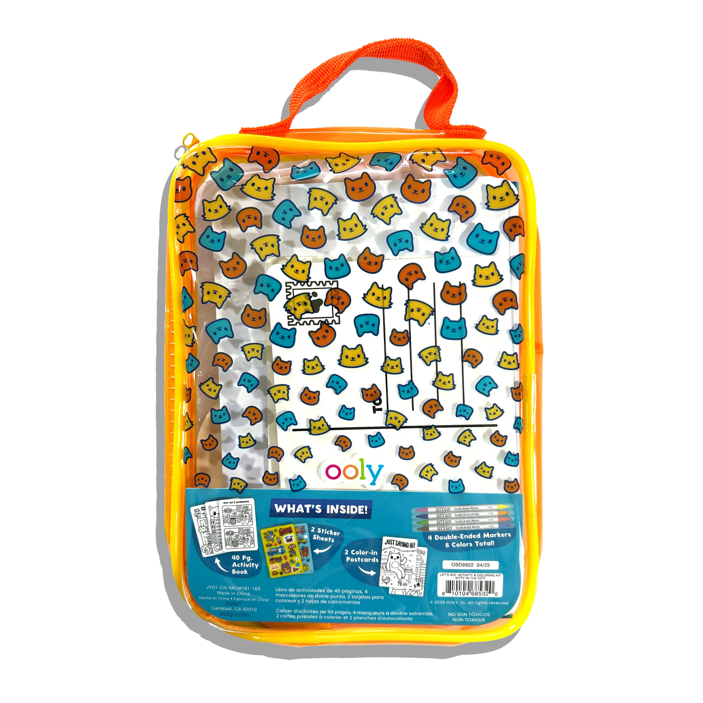 Let's Go!: Activity & Coloring Kit, Kitty In The City - Magpies Paducah