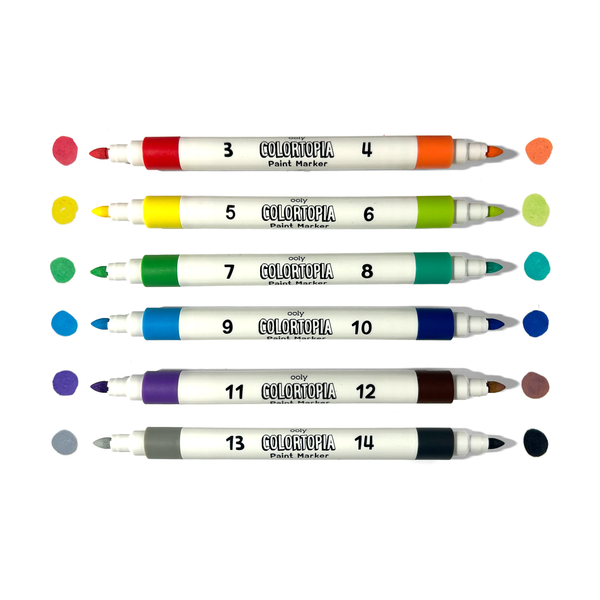 Colortopia: Marker By Number Kit, Epic Adventures - Magpies Paducah