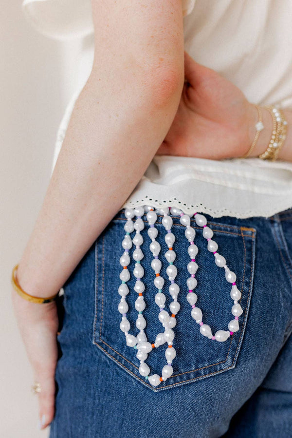 Maris Pearl Multi Color Necklace