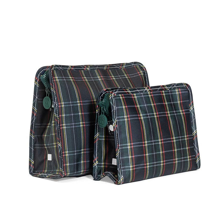 Medium Roadie Zip Pouch, Cambridge Plaid