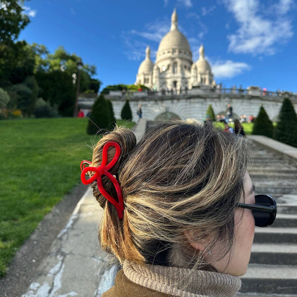 Ballet Bow Acetate Claw Clip (2 colors!)