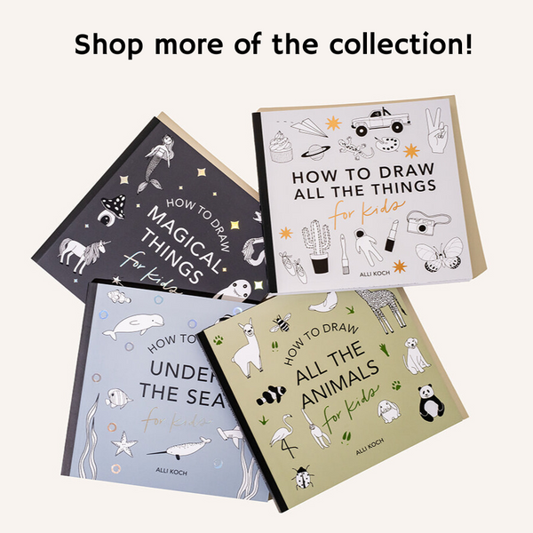 All The Animals: How to Draw Easter Basket Stuffer for Kids - Magpies Paducah