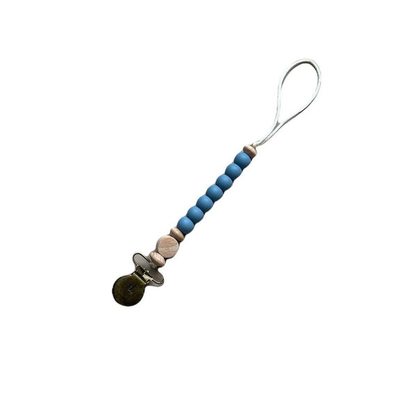 Jace Petite Pacifier + Toy Clip - Magpies Paducah
