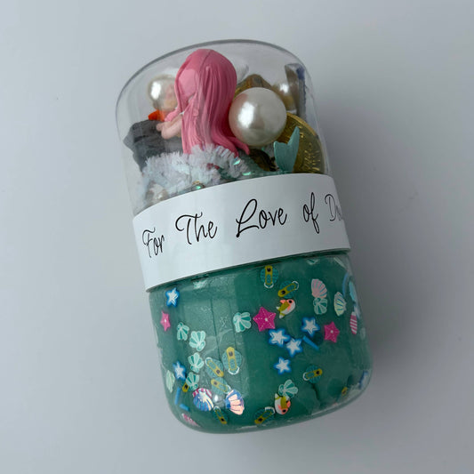 Mermaid Sensory Dough Double Jar - Magpies Paducah