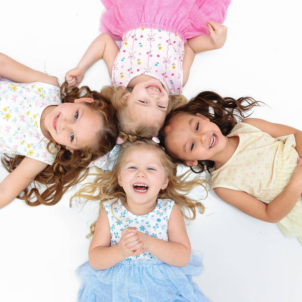 Sweet Floral Tank Tutu Dress - Girls Clothes - Spring - Magpies Paducah