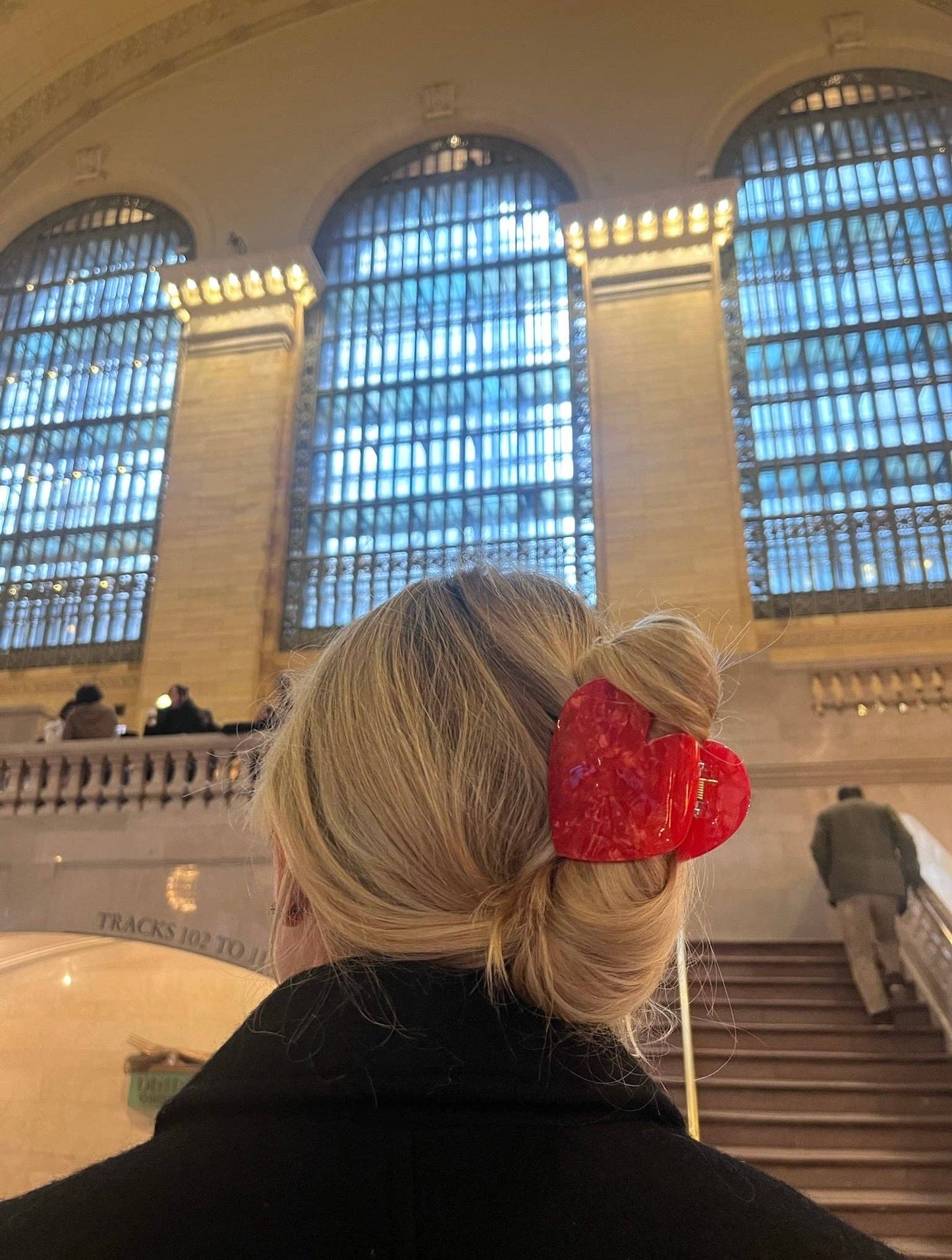 Handmade Heart Acetate Claw Hair Clip | Eco-Friendly