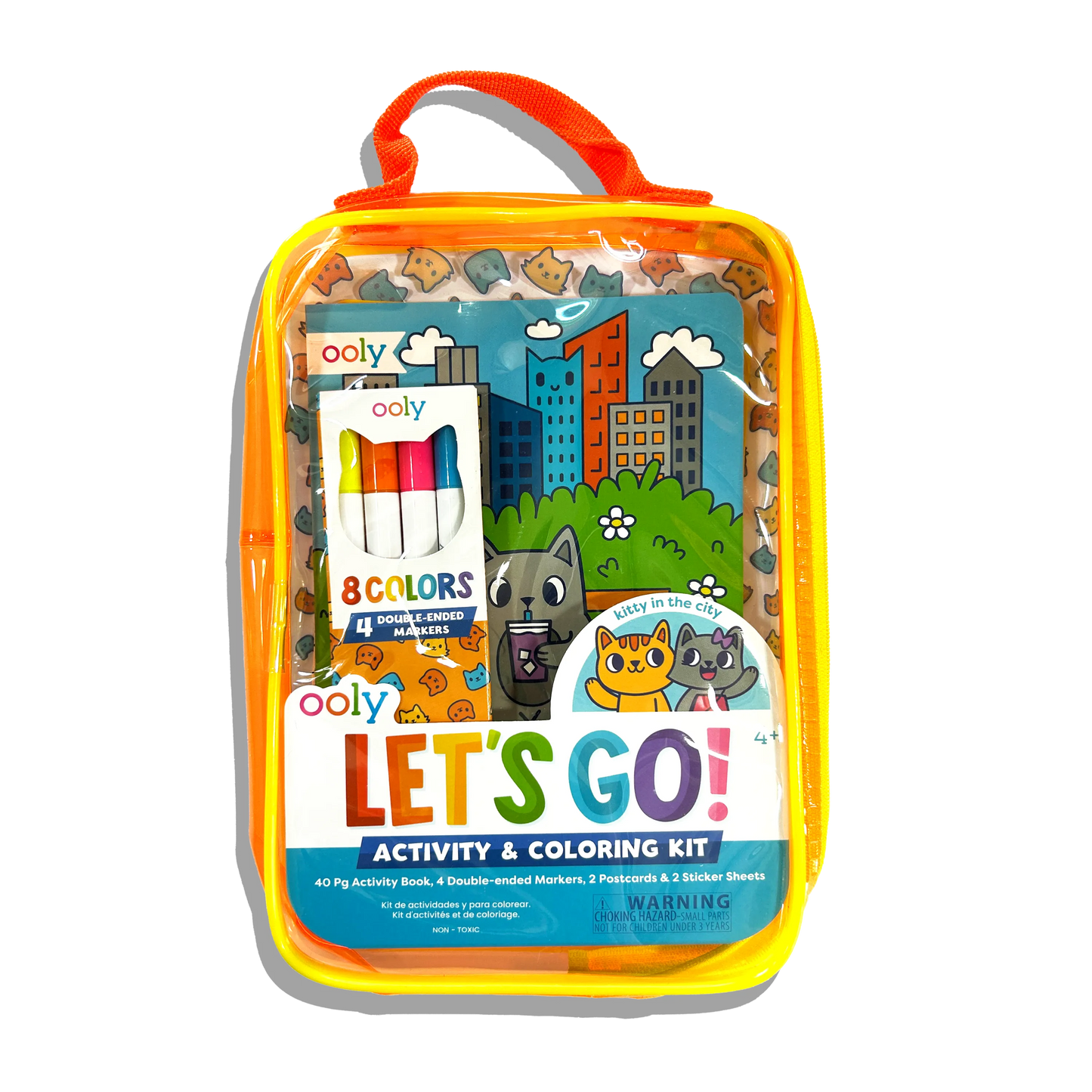 Let's Go!: Activity & Coloring Kit, Kitty In The City - Magpies Paducah