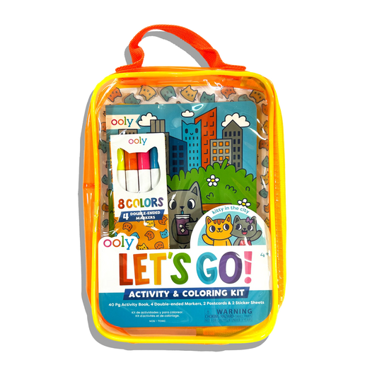 Let's Go!: Activity & Coloring Kit, Kitty In The City - Magpies Paducah
