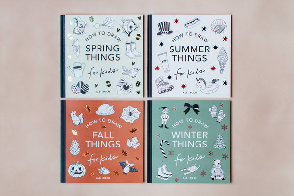 Spring Things: How to Draw Books for Kids - Magpies Paducah
