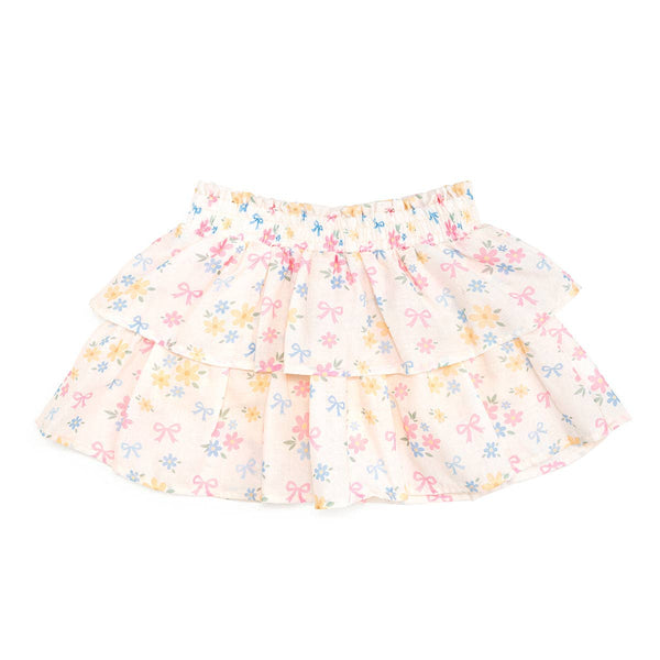 Sweet Floral Skort - Kids Boutique Clothing - Magpies Paducah