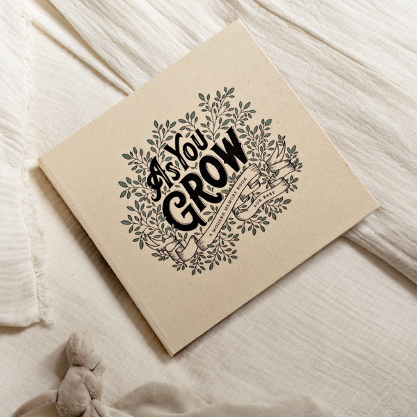 As You Grow: A Modern Memory Book for Baby (Baby Shower) - Magpies Paducah