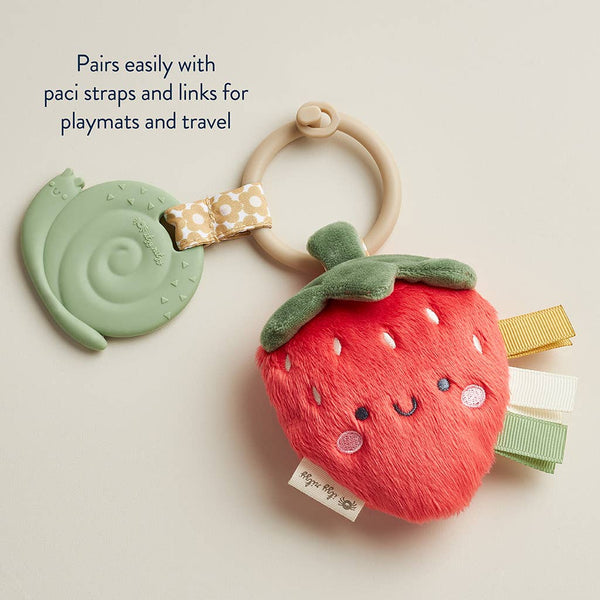 Itzy Pal™ Strawberry Plush + Teether - Magpies Paducah
