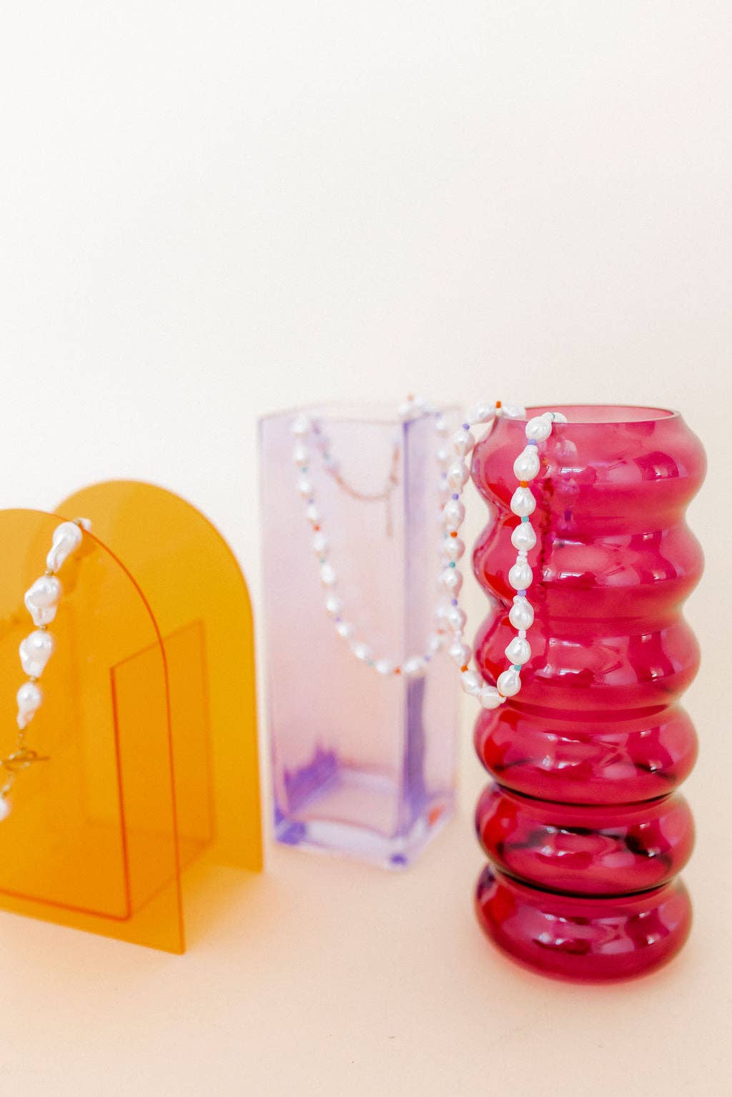 Maris Pearl Multi Color Necklace