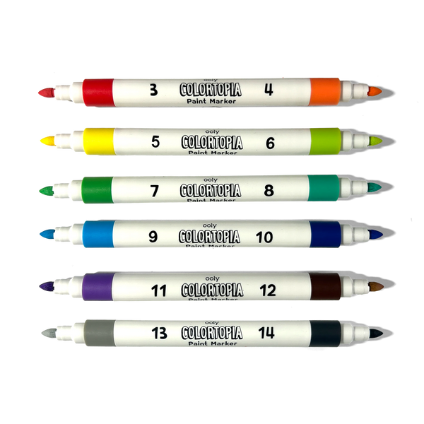 Colortopia: Marker By Number Kit, Epic Adventures - Magpies Paducah