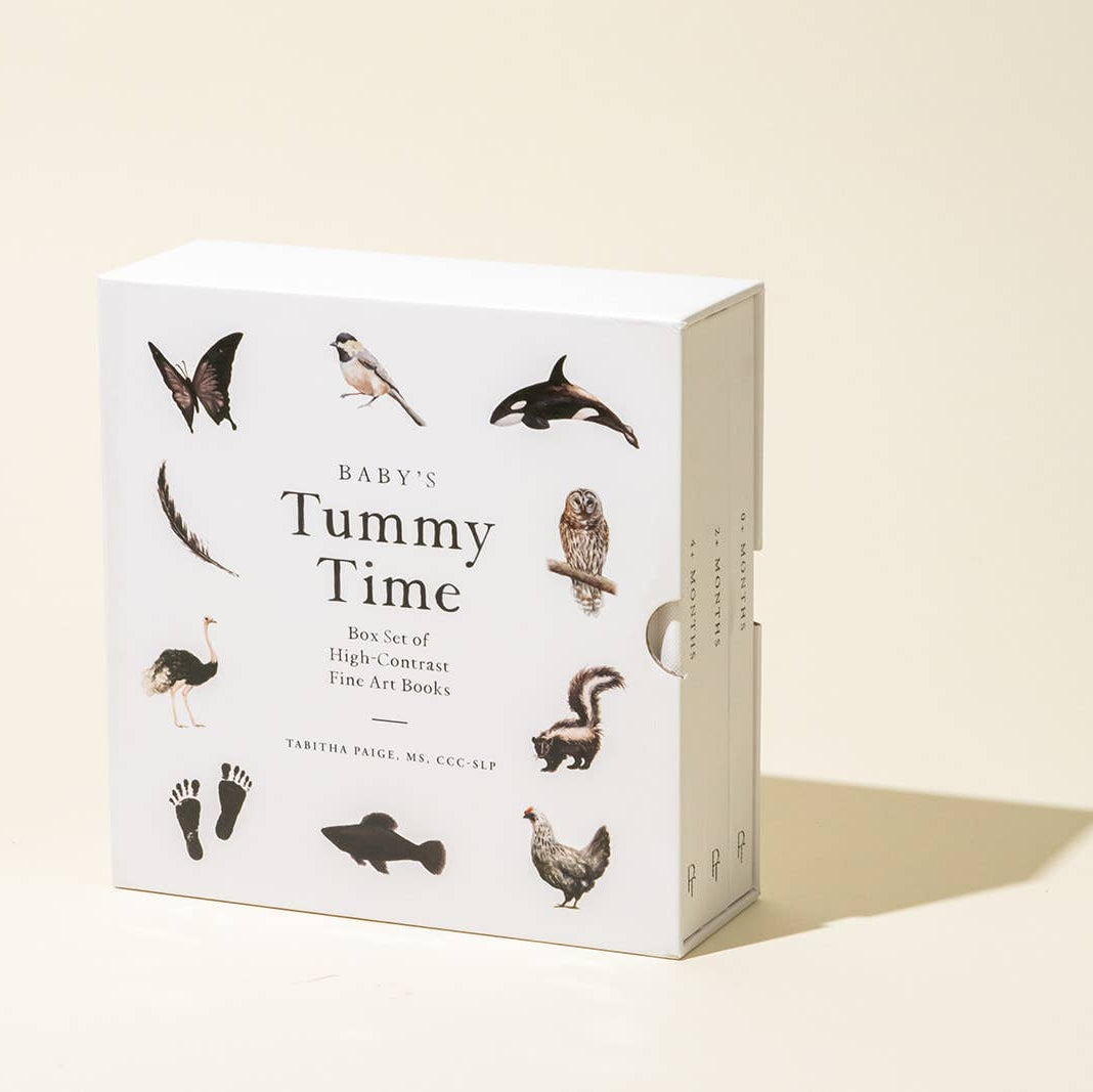 Baby's Tummy Time Book Box Set - Magpies Paducah