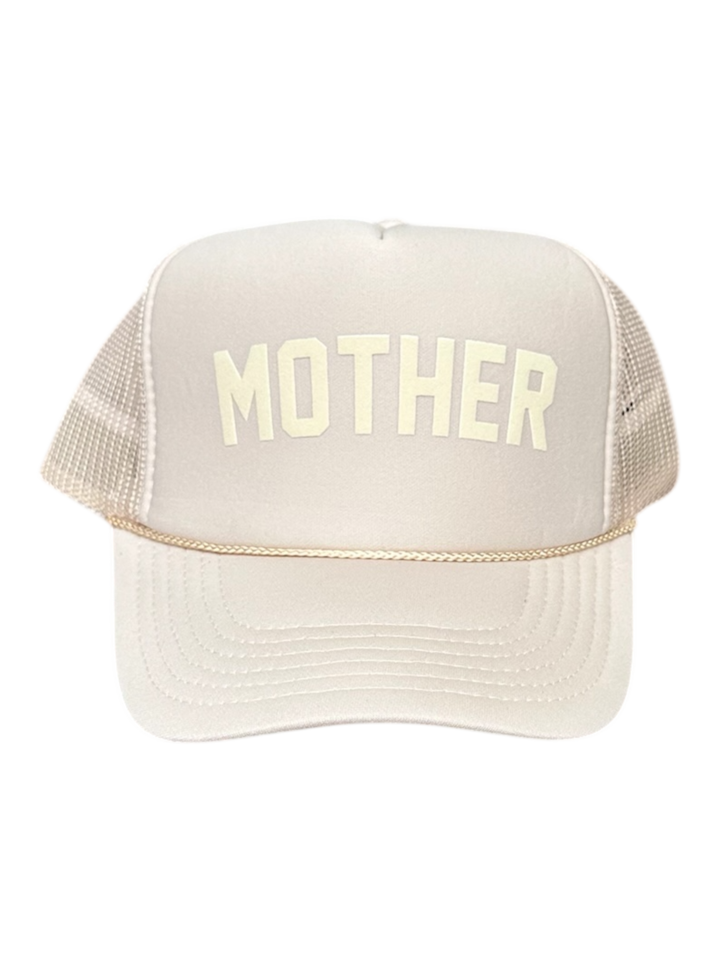 Tan Tonal 'MOTHER' Trucker Hat - Magpies Paducah