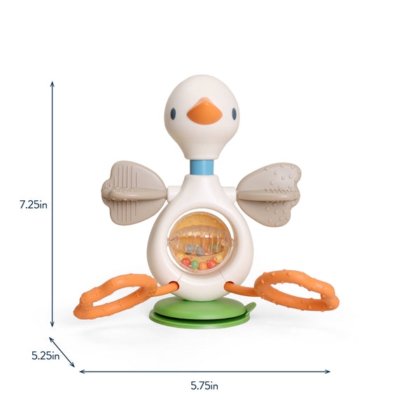 *NEW* Itzy Twist & Bop™ - High Chair Sensory Toy Goose