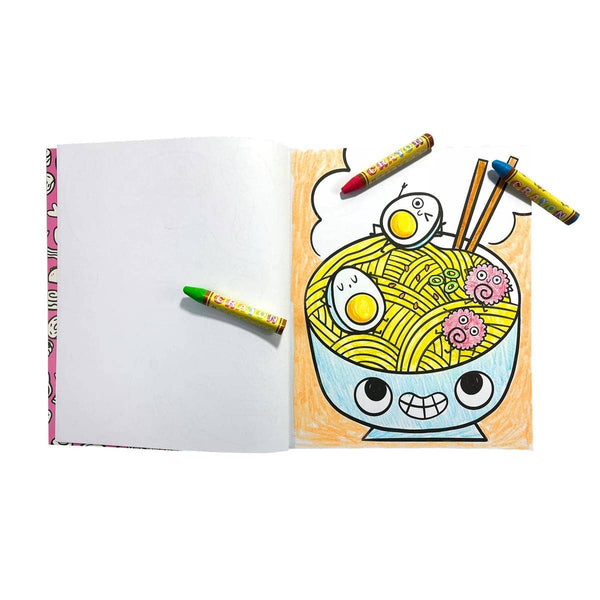 118-306 - Color-in' Book: Happy Snacks (8" x 10") - Magpies Paducah