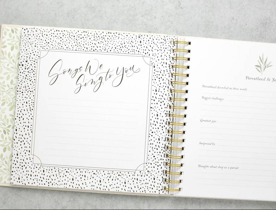 As You Grow: A Modern Memory Book for Baby (Baby Shower) - Magpies Paducah