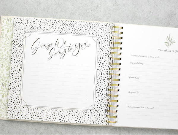 As You Grow: A Modern Memory Book for Baby (Baby Shower) - Magpies Paducah