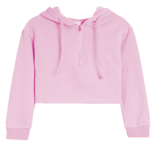 Soft Cloud Half-Zip Hoodie, Suzette Pink - Magpies Paducah