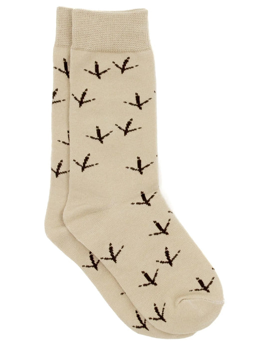 Lucky Duck Socks, Turkey Tracks - Magpies Paducah