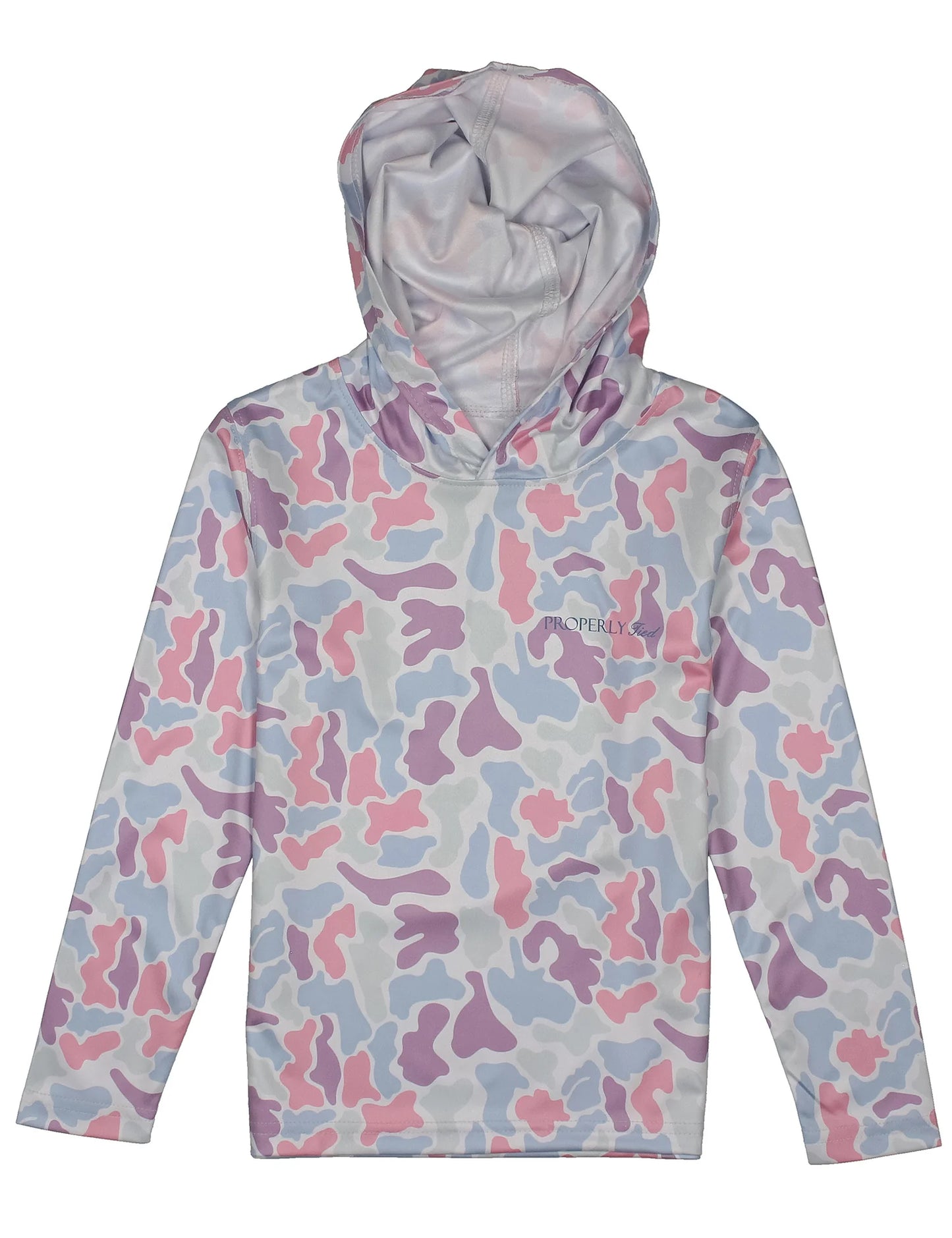 Sportsman Performance Hoodie, Cotton Candy Camo