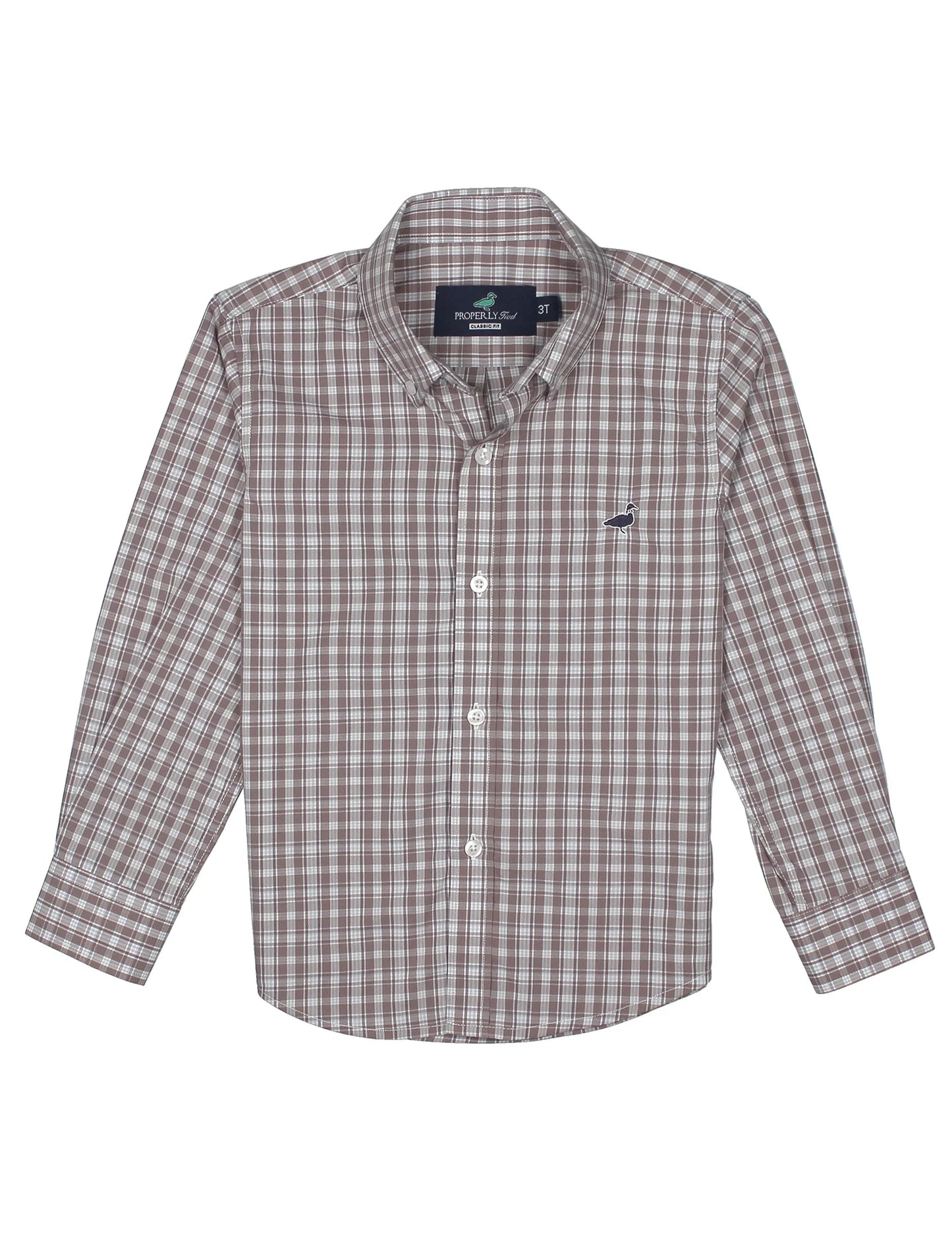 Seasonal Sportshirt, Cobblestone