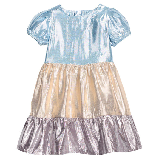 Smita Dress, Metallic