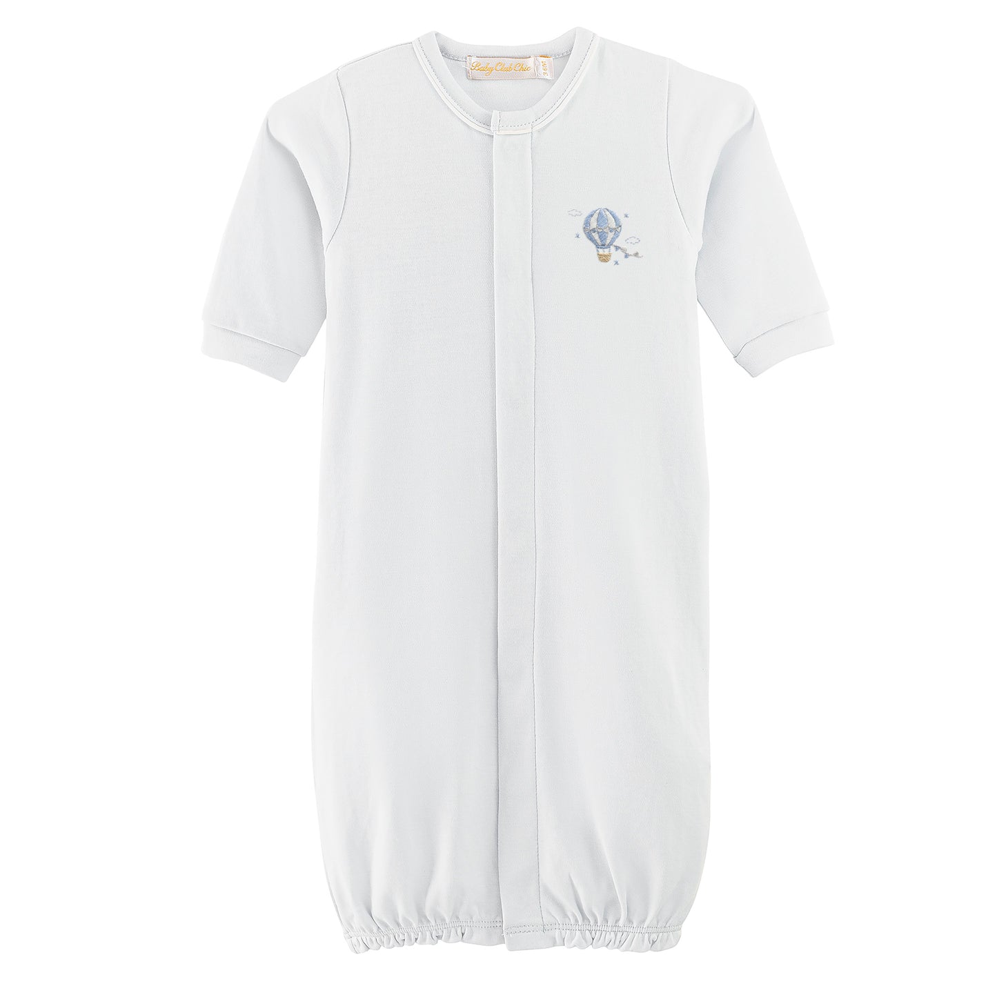 Converter Gown, Let's Fly Together Embroidered