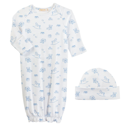 Gown + Hat Set, Tiny Baby Toys