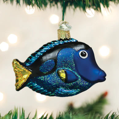 Pacific Blue Tang Ornament - Magpies Paducah