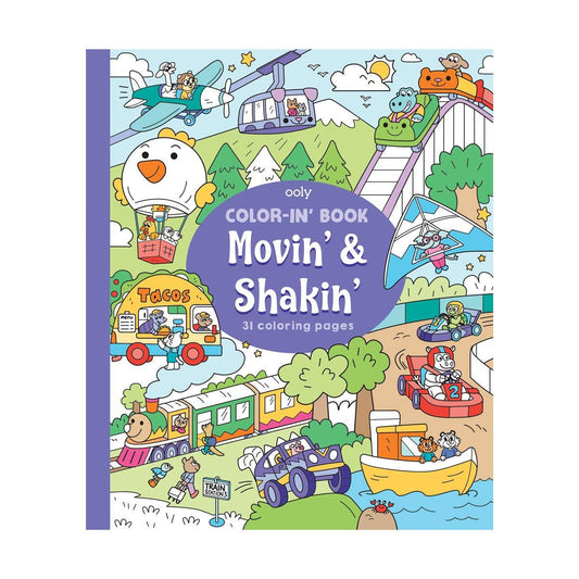 Color-In' Book: Movin' & Shakin' - Magpies Paducah