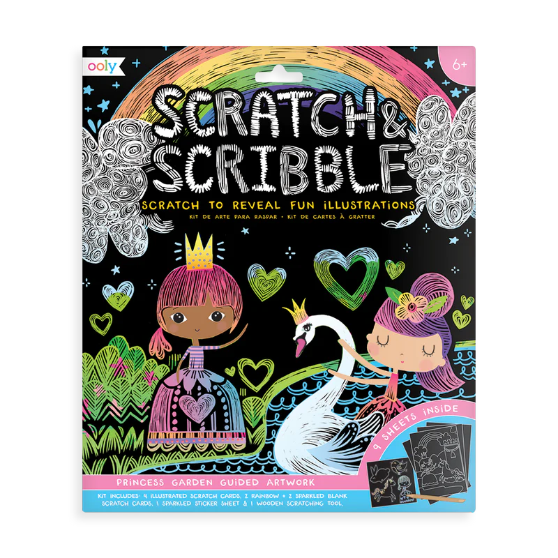 Scratch & Scribble, Princess Garden - Magpies Paducah