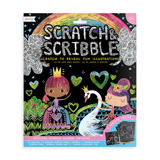 Scratch & Scribble, Princess Garden - Magpies Paducah