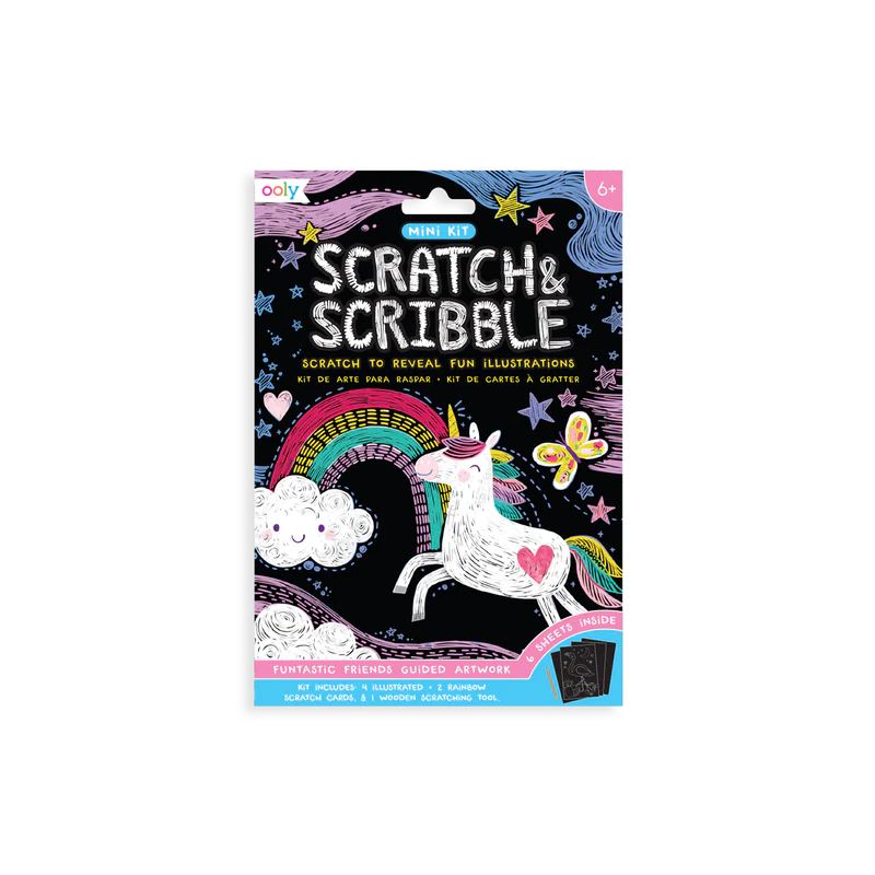 Mini Scratch & Scribble, Funtastic Friends - Magpies Paducah