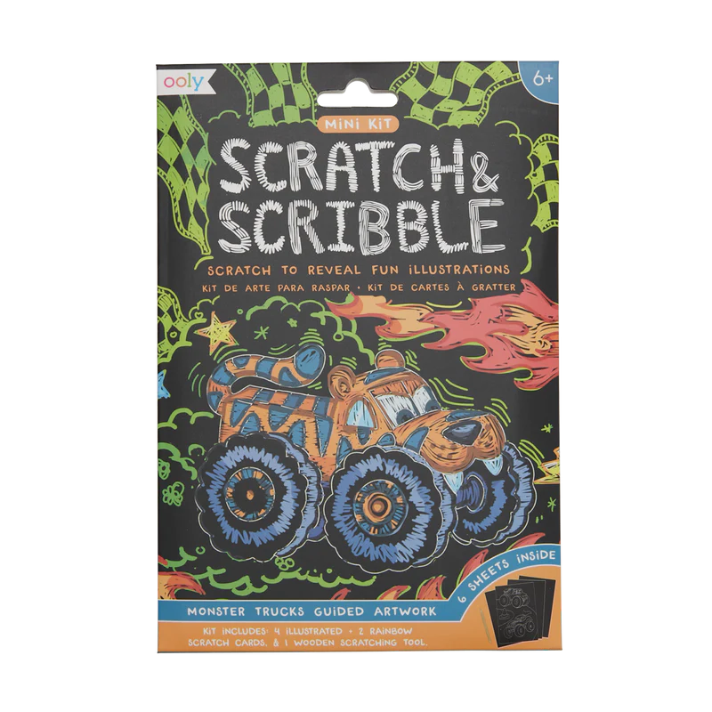 Mini Scratch & Scribble, Monster Truck - Magpies Paducah
