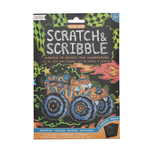 Mini Scratch & Scribble, Monster Truck - Magpies Paducah
