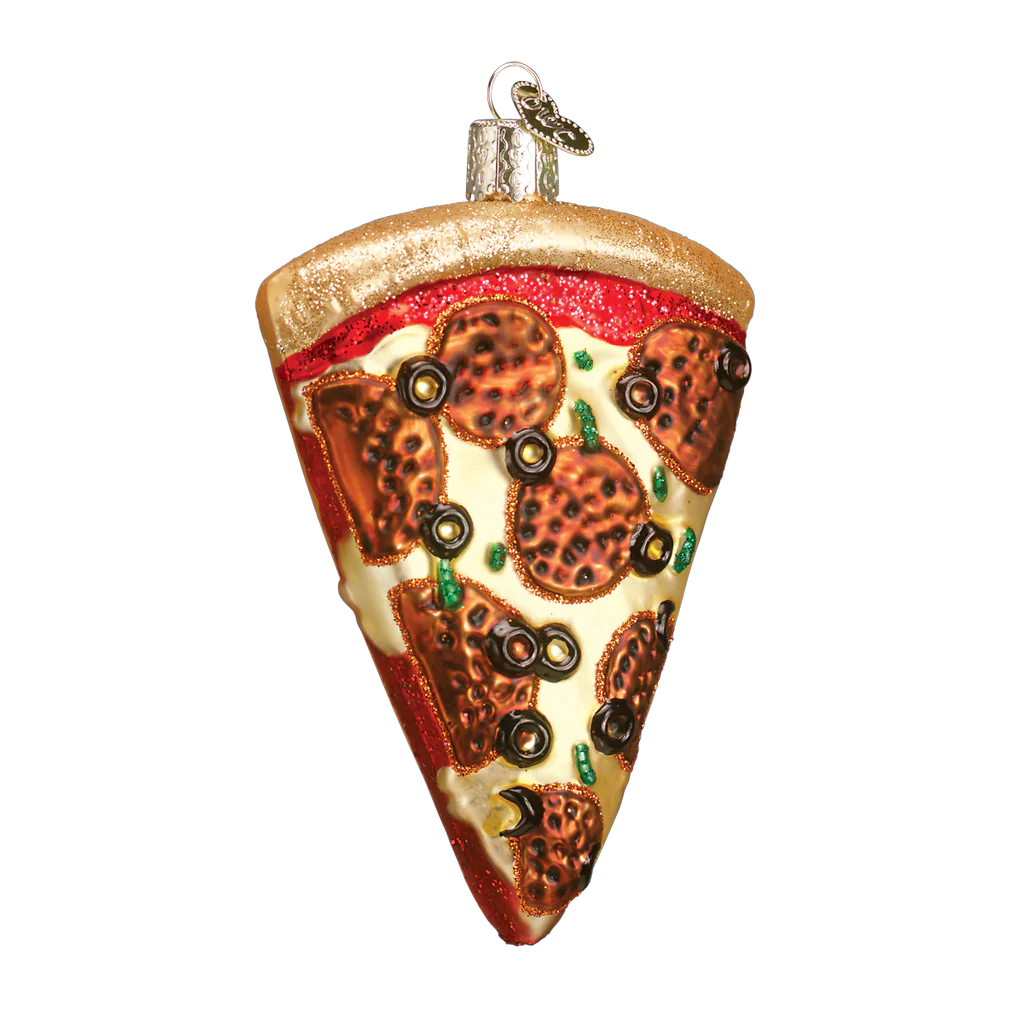 Pizza Slice Ornament - Magpies Paducah
