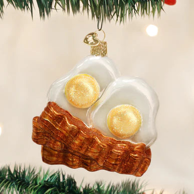 Bacon and Eggs Ornament - Magpies Paducah