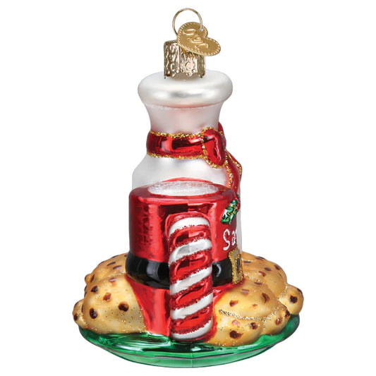 Santa's Milk and Cookies Ornament - Magpies Paducah