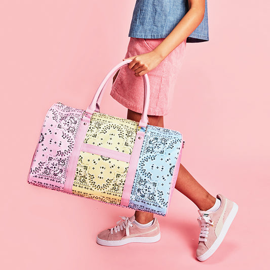 Bandana Patchwork Duffle - Magpies Paducah
