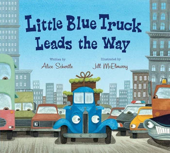 Little Blue Truck, Leads the Way Board Book - Magpies Paducah